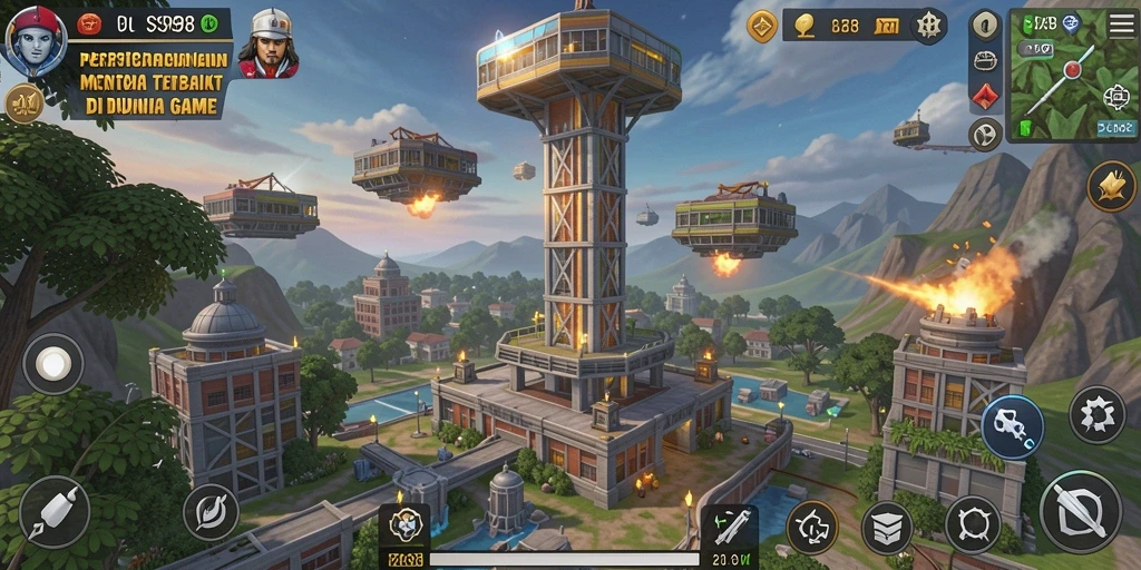 Gameplay seru dan strategis dari BOS898 Tower Defense.