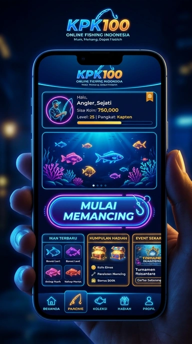 Screenshot aplikasi kpk100 menampilkan beragam kategori aplikasi.